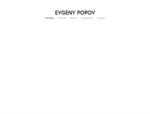 Tablet Screenshot of evgeny-photography.com